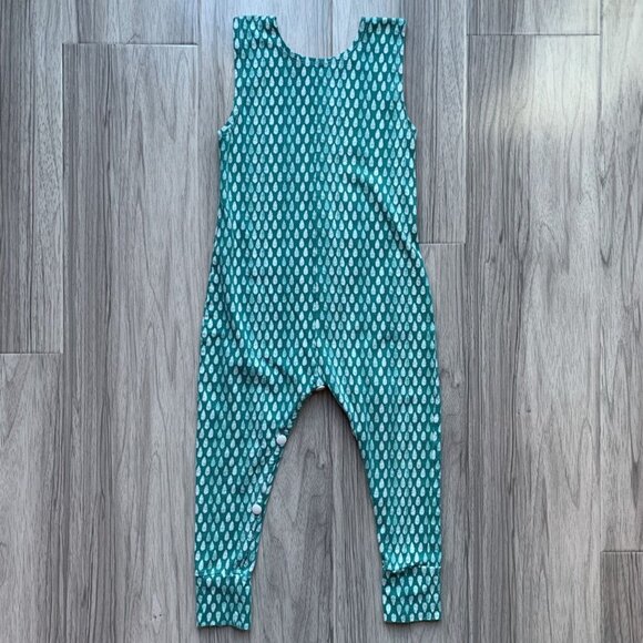 Handmade Raindrop Romper Jumpsuit - Picture 1 of 5